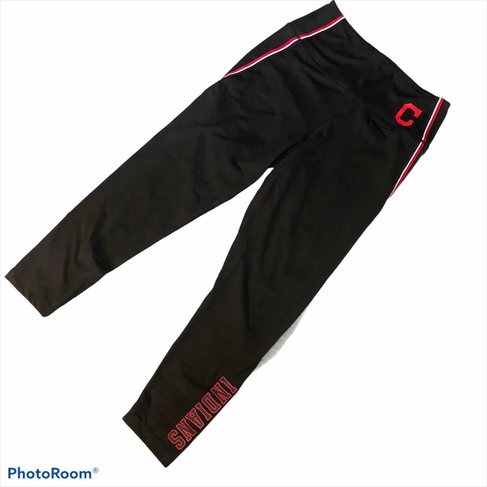 PINK Victoria MLB Cleveland Indians leggings